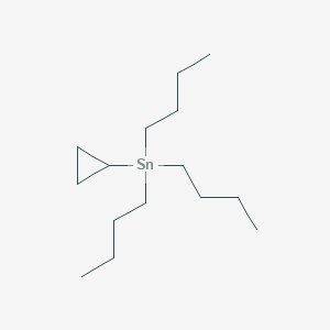 molecular formula C15H32Sn B177447 Cyclopropyltributylstannane CAS No. 17857-70-4