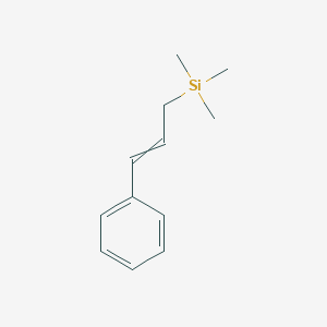 molecular formula C12H18Si B177456 Cinnamyltrimethylsilane CAS No. 19752-23-9