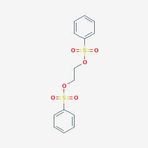 molecular formula C14H14O6S2 B177461 1,2-Ethanediol, dibenzenesulfonate CAS No. 116-50-7