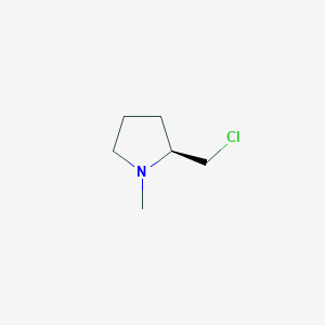 molecular formula C6H12ClN B177493 (S)-2-Chloromethyl-1-methyl-pyrrolidine CAS No. 137892-92-3