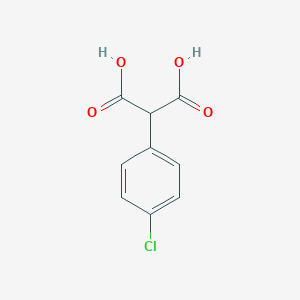 molecular formula C9H7ClO4 B177494 2-(4-氯苯基)丙二酸 CAS No. 118459-48-6