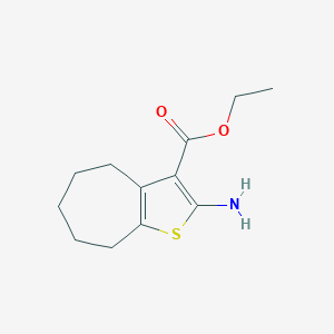 Ethyl 2-amino-5,6,7,8-tetrahydro-4H-cyclohepta[b]thiophene-3-carboxylate