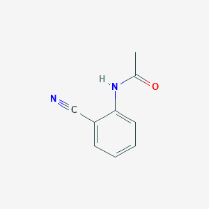 molecular formula C9H8N2O B177513 N-(2-cyanophenyl)acetamide CAS No. 25116-00-1