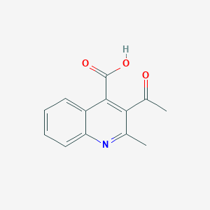 3-Acetyl-2-methylquinoline-4-carboxylic acid