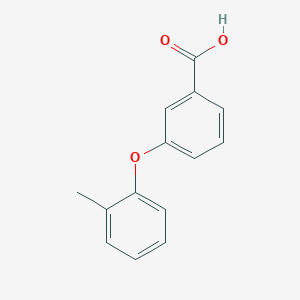 molecular formula C14H12O3 B177525 3-(2-Methylphenoxy)benzoic acid CAS No. 135611-26-6