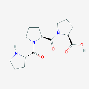 molecular formula C15H23N3O4 B177531 Pro-Pro-Pro 