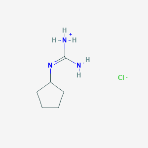 B177541 1-Cyclopentylguanidine hydrochloride CAS No. 197015-81-9
