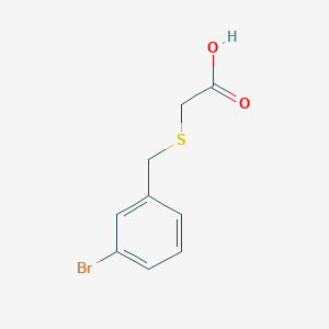 Acetic acid, [[(3-bromophenyl)methyl]thio]-