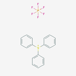 molecular formula C18H15F6PS B177559 Triphenylsulfonium hexafluorophosphate CAS No. 104558-95-4