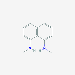 molecular formula C12H14N2 B177561 N,N'-Dimethyl-1,8-naphthalenediamine CAS No. 20734-56-9