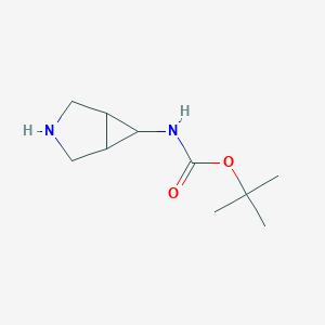 molecular formula C10H18N2O2 B177592 tert-Butyl 3-azabicyclo[3.1.0]hexan-6-ylcarbamate CAS No. 198211-38-0