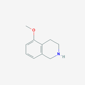 molecular formula C10H13NO B177593 5-甲氧基-1,2,3,4-四氢异喹啉 CAS No. 103030-70-2