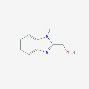 molecular formula C8H8N2O B177598 1H-Benzimidazole-2-methanol CAS No. 4856-97-7