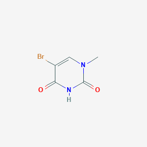 molecular formula C5H5BrN2O2 B177602 5-bromo-1-methylpyrimidine-2,4(1h,3h)-dione CAS No. 6327-97-5
