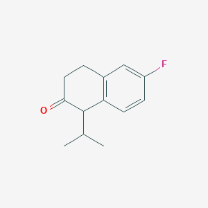 6-fluoro-1-isopropyl-3,4-dihydronaphthalen-2(1H)-one