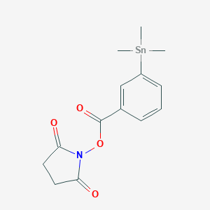 N-Succinimidyl 3-(trimethylstannyl)benzoate