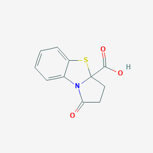 1-Oxo-2,3-dihydro-1H-benzo[d]pyrrolo[2,1-b]-thiazole-3a-carboxylic acid