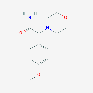 2-(4-Methoxyphenyl)-2-morpholinoacetamide
