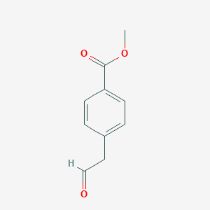 molecular formula C10H10O3 B177635 Methyl 4-(2-oxoethyl)benzoate CAS No. 106918-32-5