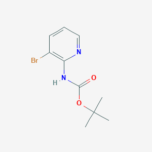 molecular formula C10H13BrN2O2 B177641 tert-Butyl (3-bromopyridin-2-yl)carbamate CAS No. 149489-04-3