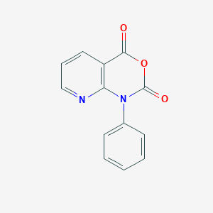 molecular formula C13H8N2O3 B177647 1-Phenyl-1H-pyrido[2,3-d][1,3]oxazine-2,4-dione CAS No. 138305-19-8
