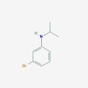 molecular formula C9H12BrN B177659 N-Isopropyl-3-bromoaniline CAS No. 126086-72-4