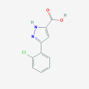 5-(2-chlorophenyl)-1H-pyrazole-3-carboxylic acid