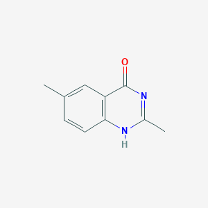 molecular formula C10H10N2O B177713 2,6-Dimethylquinazolin-4(1H)-one CAS No. 18731-19-6