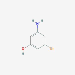 molecular formula C6H6BrNO B177715 3-Amino-5-bromophenol CAS No. 100367-38-2