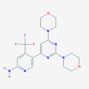 molecular formula C18H21F3N6O2 B177719 Buparlisib CAS No. 1202777-78-3