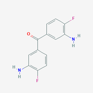 Bis(3-amino-4-fluorophenyl)methanone