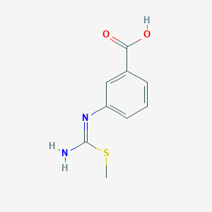 n-(3-Carboxyphenyl)-s-methylisothiourea