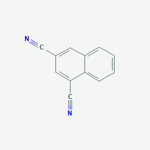 molecular formula C12H6N2 B177745 Naphthalene-1,3-dicarbonitrile CAS No. 18713-36-5