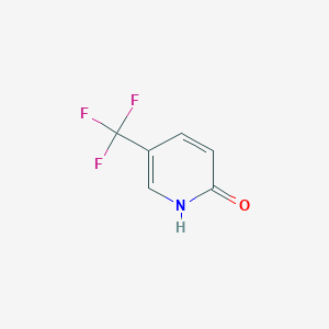 molecular formula C6H4F3NO B017776 2-Hydroxy-5-(trifluoromethyl)pyridine CAS No. 33252-63-0