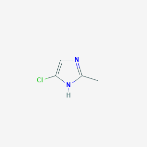 molecular formula C4H5ClN2 B177760 5-Chloro-2-methyl-1H-imidazole CAS No. 16265-06-8