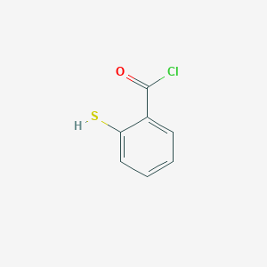 molecular formula C7H5ClOS B177770 2-Mercaptobenzoyl chloride CAS No. 1677-25-4
