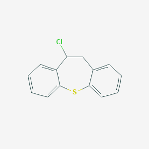 molecular formula C14H11ClS B177780 10-Chloro-10, 11-dihydrodibenz[b,f]thiepin CAS No. 1725-32-2