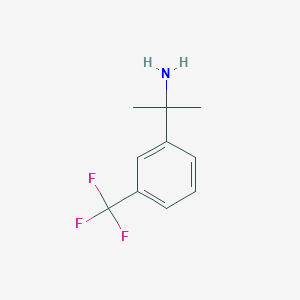2-[3-(Trifluoromethyl)phenyl]propan-2-amine