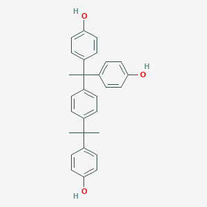 Phenol, 4,4'-[1-[4-[1-(4-hydroxyphenyl)-1-methylethyl]phenyl]ethylidene]bis-