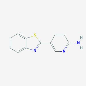 5-(1,3-Benzothiazol-2-yl)pyridin-2-amine