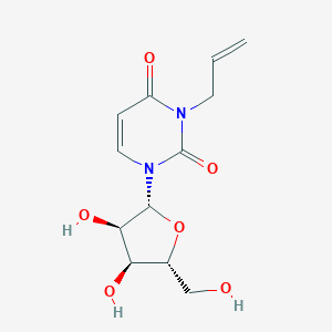 molecular formula C12H16N2O6 B017789 N3-Allyluridine CAS No. 103951-13-9