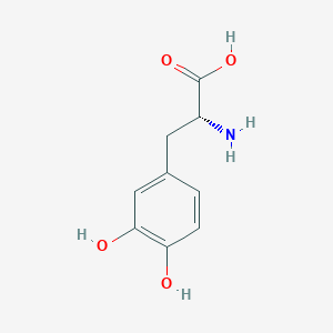 molecular formula C9H11NO4 B017791 D-Dopa CAS No. 5796-17-8