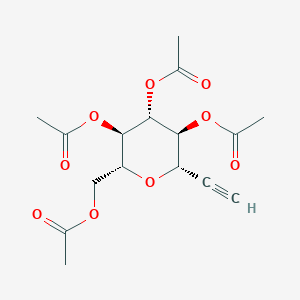 [(2R,3R,4R,5S,6S)-3,4,5-triacetyloxy-6-ethynyloxan-2-yl]methyl acetate