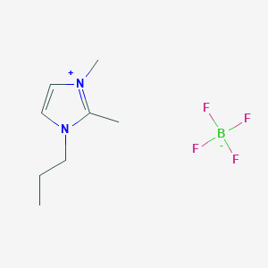 molecular formula C8H15BF4N2 B177927 1-Propyl-2,3-dimethylimidazolium tetrafluoroborate CAS No. 157310-72-0