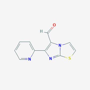 6-(Pyridin-2-yl)imidazo[2,1-b]thiazole-5-carbaldehyde
