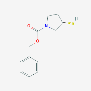 Benzyl (3S)-3-sulfanylpyrrolidine-1-carboxylate