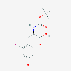N-Boc-2-fluoro-D-tyrosine
