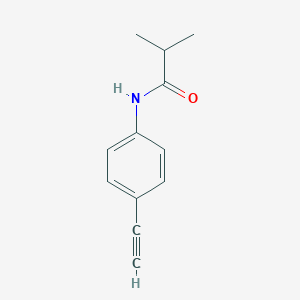 Propanamide, N-(4-ethynylphenyl)-2-methyl-