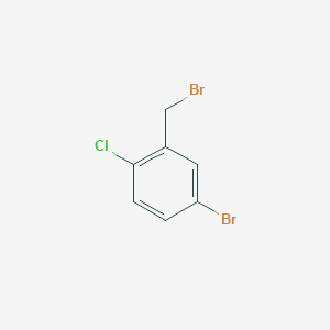 4-Bromo-2-(bromomethyl)-1-chlorobenzene