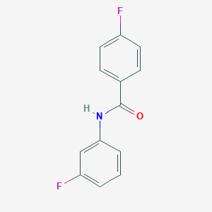 4-fluoro-N-(3-fluorophenyl)benzamide